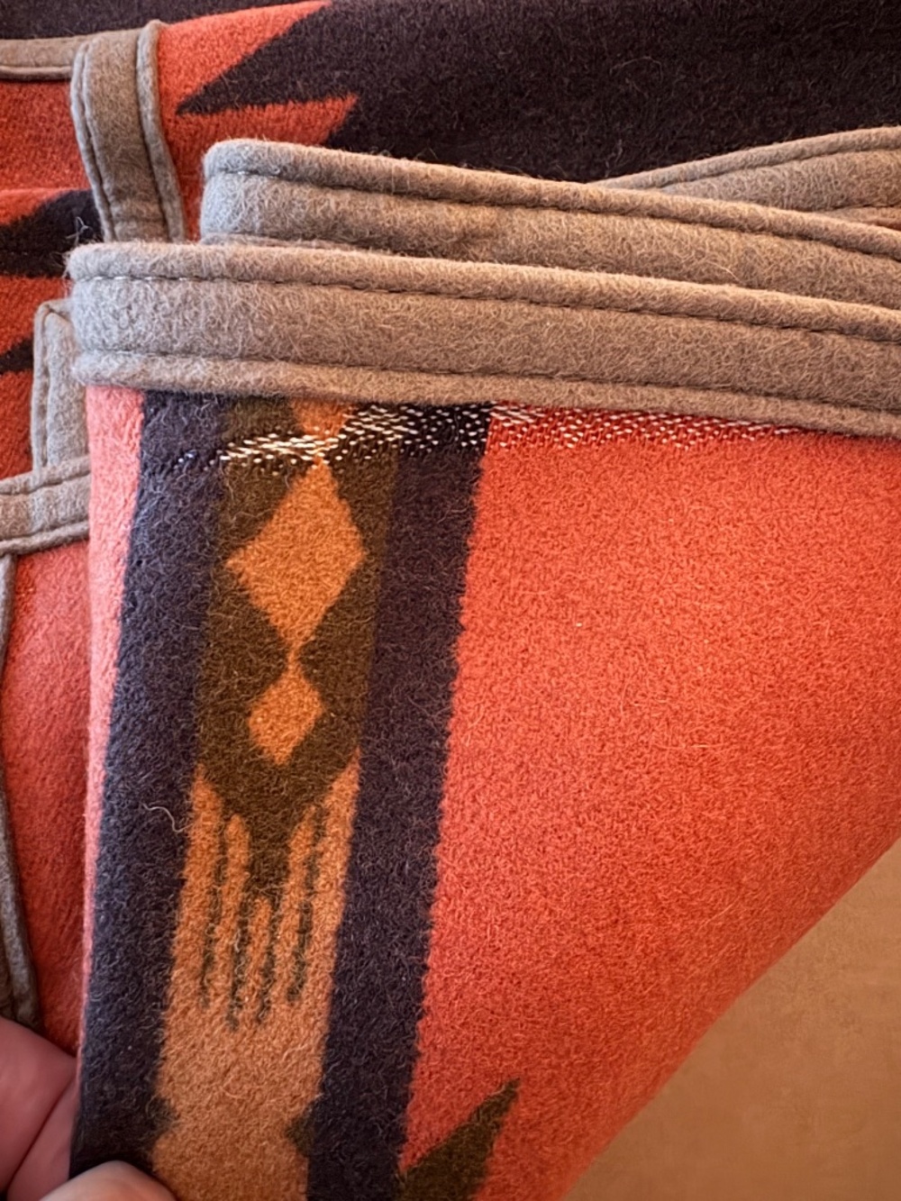 Pendleton Heritage Collection Saguaro Wool Robe Blanket New In Box - Picture 7 of 11